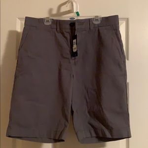 New Tommy Hilfiger Gray Classic Fit Chino Shorts31